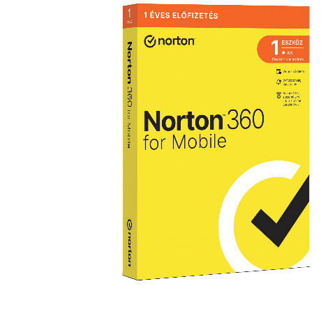 Norton™ 360 for Mobile - Magyar nyelvű -  1 évre