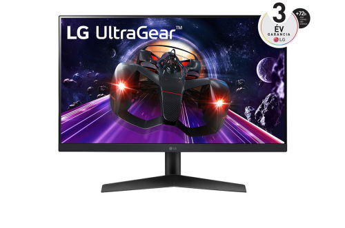 LG 24" 24GN60R-B UltraGear™ Full HD IPS 1 ms (GtG) Gaming monitor