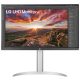 LG 27” 27UP85NP-W UHD 4K monitor VESA DisplayHDR™ 400 és USB Type-C™