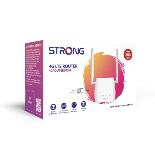 Strong 4G LTE Mobil sim Router 300 Mini  sim kártya foglalattal