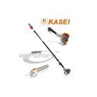 Ágvágó robbanómotoros Kasei QJB270 27.2 cm3, 0.7 kw, teleszkópos 425 cm-ig