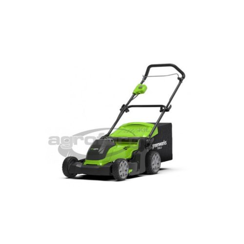 Fűnyíró fűgyűjtős, akkumulátoros Greenworks G40LM41K2 40 v, 41 cm, akku- és töltővel