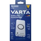 Varta 57909101111 hordozható 20000mAh vezeték nélküli töltő+ power bank