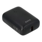 AVAX PB105B MINI 10000mAh Type C/PD 20W+QC 22.5W gyorstöltő fekete power bank