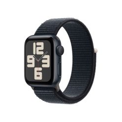   Apple Watch SE2 v2 GPS (40mm) éjfekete alumínium tok , éjfekete sport pánt okosóra