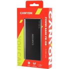 Canyon PB-108 10000mAh LiPo (Lightning bemenet) fekete power bank