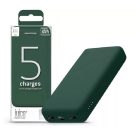 Juice JUI-PBANK-5-ECO-GRN ECO 5 15000mAh 15W zöld powerbank