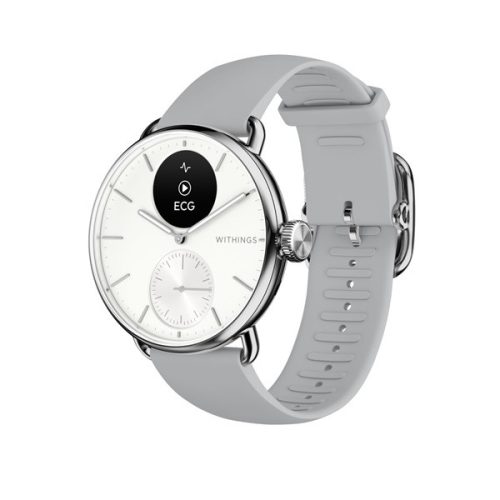 Withings HWA10-model 2 ScanWatch 2 38mm fehér okosóra