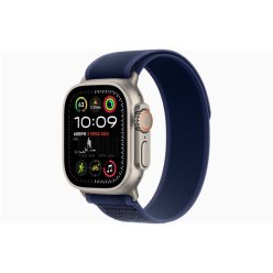   Apple Watch Ultra2 v2 Cellular (49mm) natúr titán tok, kék terep pánt (S/M) okosóra