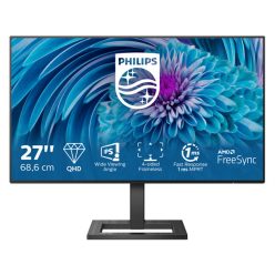   PHILIPS IPS monitor 27" 275E2FAE, 2560x1440, 16:9, 350cd/m2, 1ms, DisplayPort/2xHDMI, hangszóró