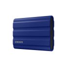 SAMSUNG Hordozható SSD T7 Shield, USB 3.2 Gen.2 (10Gbps), 1TB, Kék