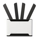 MIKROTIK Wireless Router DualBand, 4x1000Mbps+ 1x2,5Gbps, Chateau 5G, 1xMicroSIM, Asztali - S53UG+M-5HAXD2HAXD-TC&RG50