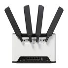 MIKROTIK Wireless Router DualBand, 4x1000Mbps+ 1x2,5Gbps, Chateau 5G, 1xMicroSIM, Asztali - S53UG+M-5HAXD2HAXD-TC&RG50