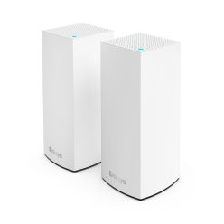   Linksys Velop Mesh Router, Atlas pro 6, Wifi 6, Dual-Band, AX5400, 1xWAN(1000mbps), 3xLAN(1000Mbps), MX5502, 2pk