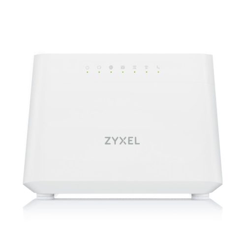 ZYXEL ADSL/VDSL2 Modem + Wireless Router Dual Band AX1800 + 4x(1000Mbps) + 1xUSB + 2xFXS port, DX3301-T0-EU01V1F