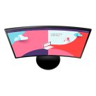 SAMSUNG Ívelt VA monitor 24" S36C, 1920x1080, 16:9, 250cd/m2, 4ms, HDMI/VGA