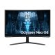 SAMSUNG Ívelt Gaming 240Hz VA monitor 32" G85NB, 3840x2160, 16:9, 350cd/m2, 1ms, 2xHDMI/DisplayPort/2xUSB, Pivot