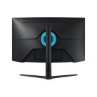 SAMSUNG Ívelt Gaming 165Hz VA monitor 32" G75NB, 3840x2160, 16:9, 350cd/m2, 1ms, 2xHDMI/DisplayPort/2xUSB, Pivot