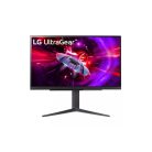 LG Gaming 240Hz IPS monitor 27" 27GR83Q, 2560x1440, 16:9, 400cd/m2, 1ms, HDMI/DisplayPort/USB