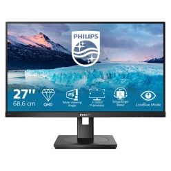   PHILIPS IPS monitor 27" 275S1AE, 2560x1440, 16:9, 300cd/m2, 4ms, HDMI/DisplayPort/DVI, Pivot, hangszóró