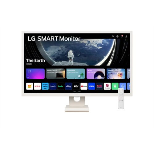 LG Smart IPS monitor 31.5" 32SR50F-W, 1920x1080, 16:9, 250cd/m2, 5ms, 2xHDMI/2xUSB/Bluetooth/AirPlay, hangszóró