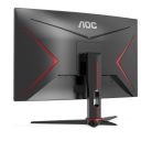 AOC Ívelt Gaming 165Hz VA monitor 27" C27G2E/BK, 1920x1080, 16:9, 250cd/m2, 1ms, 2xHDMI/DisplayPort/VGA