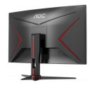 AOC Ívelt Gaming 165Hz VA monitor 27" C27G2E/BK, 1920x1080, 16:9, 250cd/m2, 1ms, 2xHDMI/DisplayPort/VGA