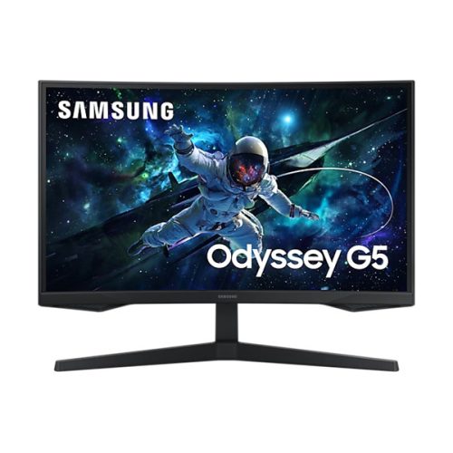 SAMSUNG Ívelt Gaming 165Hz VA monitor 27" G55C, 2560x1440, 16:9, 300cd/m2, 1ms, HDMI/DisplayPort