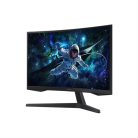 SAMSUNG Ívelt Gaming 165Hz VA monitor 27" G55C, 2560x1440, 16:9, 300cd/m2, 1ms, HDMI/DisplayPort