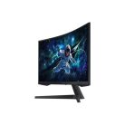 SAMSUNG Ívelt Gaming 165Hz VA monitor 32" G55C, 2560x1400, 16:9, 300cd/m2, 1ms, HDMI/DisplayPort