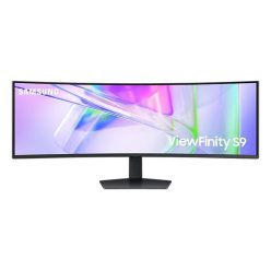   SAMSUNG Ívelt VA monitor 49" S95UC, 5120x1440, 32:9, 350cd/m2, 5ms, 2xHDMI/DisplayPort/3xUSB/USB-C/LAN, hangszóró