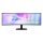 SAMSUNG Ívelt VA monitor 49" S95UC, 5120x1440, 32:9, 350cd/m2, 5ms, 2xHDMI/DisplayPort/3xUSB/USB-C/LAN, hangszóró