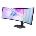 SAMSUNG Ívelt VA monitor 49" S95UC, 5120x1440, 32:9, 350cd/m2, 5ms, 2xHDMI/DisplayPort/3xUSB/USB-C/LAN, hangszóró