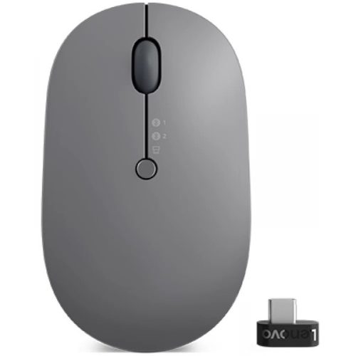 LENOVO Go Multi-Device Mouse Wireless, Storm Grey