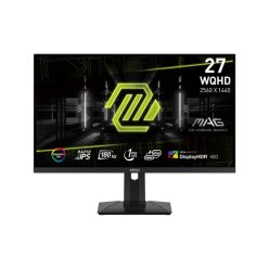   MSI Monitor GAMING MAG 274QRF QD E2 Rapid IPS 27" WQHD 2560x1440, 1000:1 CR, 400cd/m2, 1ms, 180Hz, DP, 2x HDMI, USB-C