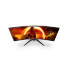 AOC Ívelt Gaming 144Hz VA monitor 34" CU34G2XE/BK, 3440x1440, 21:9, 300cd/m2, 1ms, 2xHDMI/DisplayPort