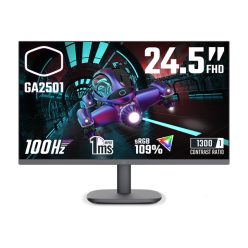   COOLER MASTER Monitor Gaming 24,5" GA2501, 100Hz, FHD 1920x1080, Adaptive Sync, 1xHDMI1.4/1xVGA