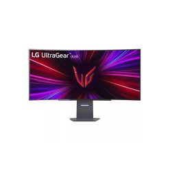   LG Ívelt Gaming 240Hz OLED monitor 44,5" 45GS95QE, 3440x1440, 21:9, 275cd/m2, 0,03ms, 2xHDMI/DisplayPort/3xUSB