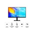 SAMSUNG IPS monitor B2B 27" S80D, 3840x2160, 16:9, 350cd/m2, 5ms, HDMI/DisplayPort/3xUSB, Pivot