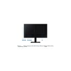 SAMSUNG IPS 100Hz monitor 24" S60UD, 2560x1440, 16:9, 350cd/m2, 5ms, DisplayPort/HDMI/3xUSB/USB-C/LAN, Pivot