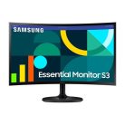 SAMSUNG Ívelt VA monitor 24" S36GD, 1920x1080, 16:9, 250cd/m2, 4ms, HDMI/VGA