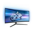 Philips EVNIA Ívelt Gaming OLED monitor 34", 34M2C6500/00 3440x1440, 21:9, 0,03ms, 2xHDMI/DP/4xUSB, áll. mag., Ambiglow