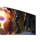 SAMSUNG Ívelt Gaming OLED monitor 34" G85SD, 3440x1440, 21:9, 250cd/m2, 0.03ms, DP/HDMI/WiFi/BT, hangszóró, távirányító