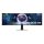 SAMSUNG Ívelt Gaming 240Hz OLED monitor 49" G93SD, 5120x1440, 32:9, 250cd/m2, 0.03ms, HDMI/MicroHDMI/DP