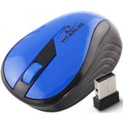   Szivárványos Titanum vezeték nélküli optikai egér 3D USB 2.4GHz