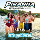 Gel Blaster Piranha – vízálló automata játékfegyver 800-as tárkapacitással