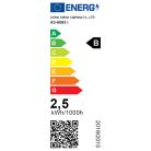 LED-es jégcsap fényfüggöny 2 méretben, hidegfehér-230 LED-del