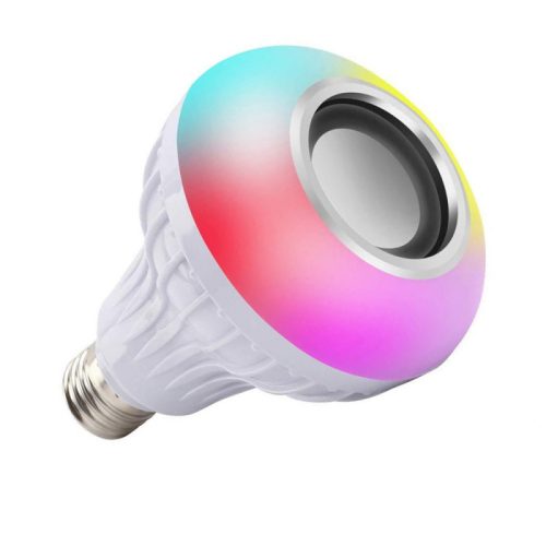 Led villanykörte Bluetooth hangszóróval