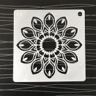 Mandala stencil, rajzsablon 48 db