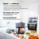 Lauben Glass&SteamAir Fryer 4500BG